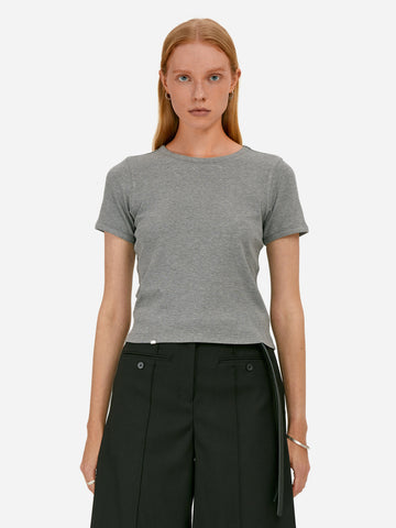 007 - Basics Rib Knit T-shirt