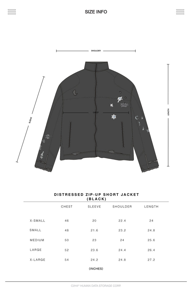 003 - Distressed Jacket - C2H4®