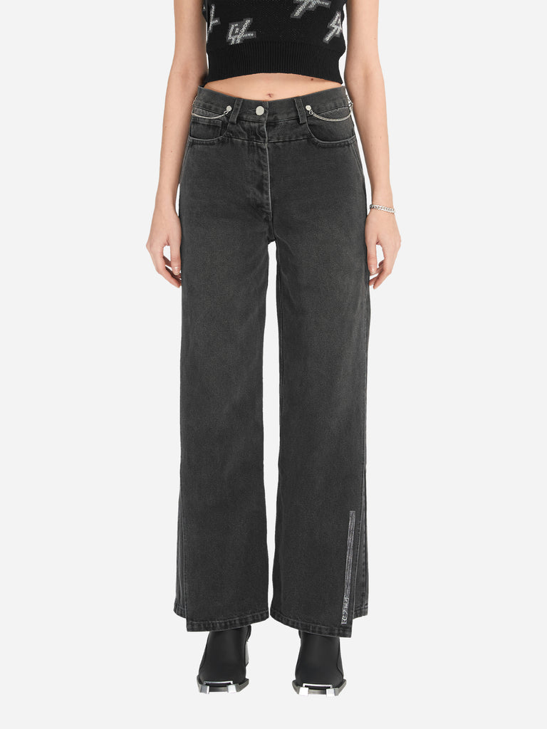 003 - Wide Layered Swing Jeans - C2H4®